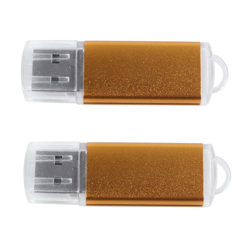 Ps3,PS4, PC,テレビ用のUSBメモリスティック,色: 金色,64MB,2x