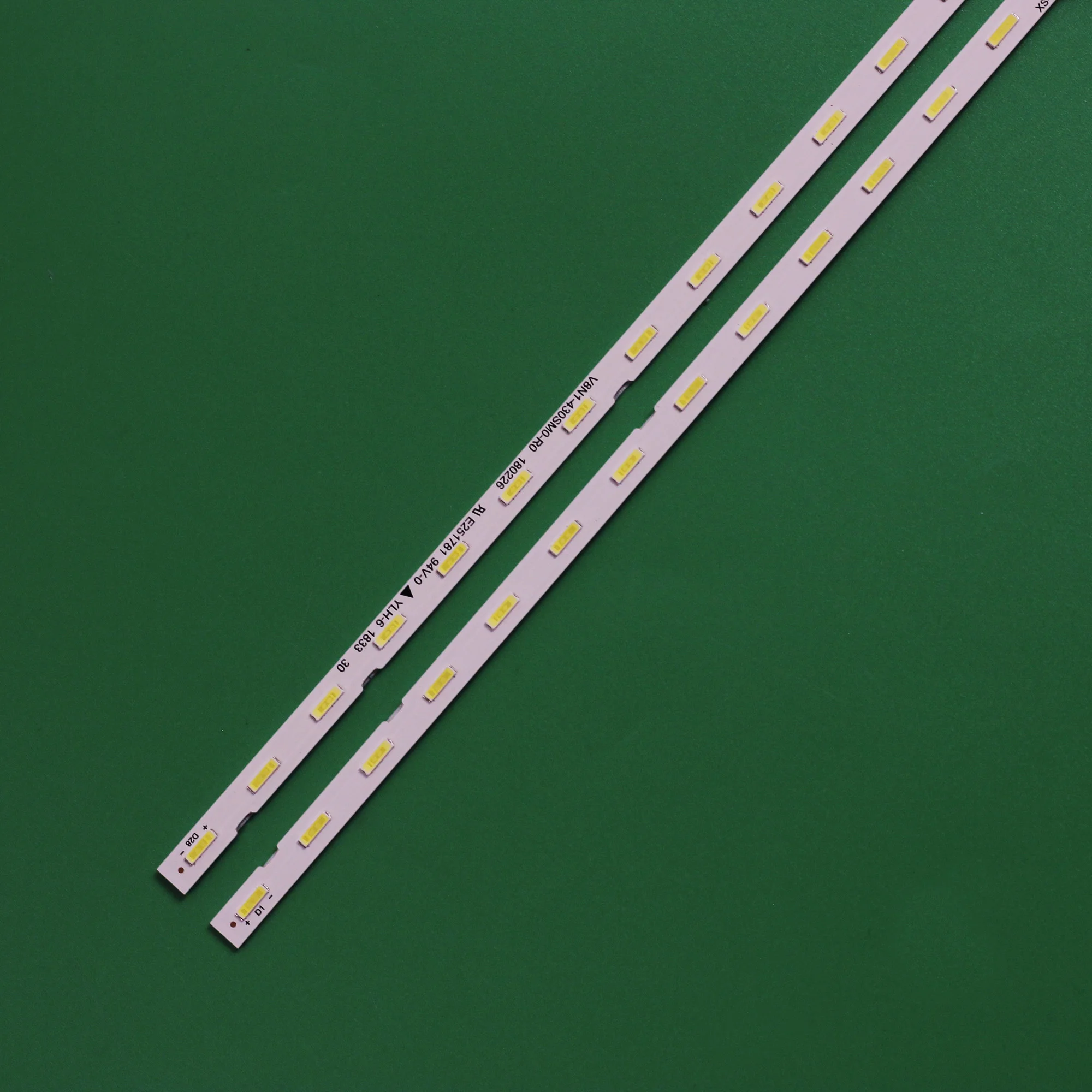 2pcs LED bar for Samsung UE43NU7095U UE43RU7170 UE43NU7020K UE43RU7105 UE43NU7100 43NU7100 UE43UN7020 V8N1-430SM0-R0 UE43RU7120