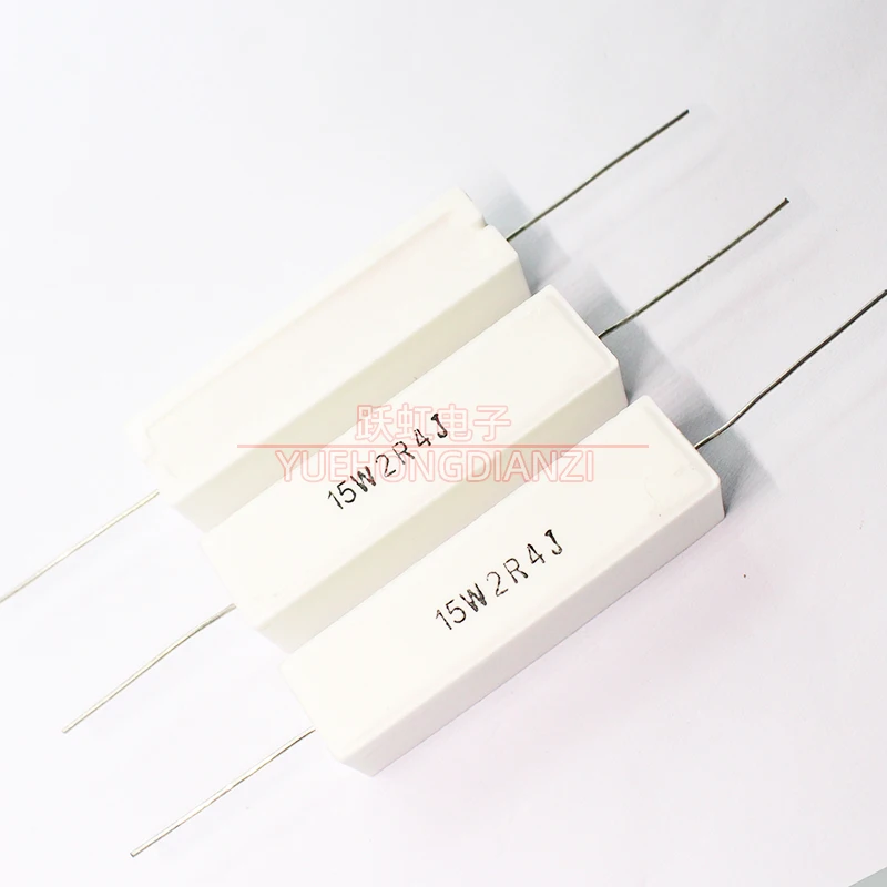 

15W cement resistance 2R4J 3RJ 3R3J 3R9J ceramic 2.4 3 3.3 3.9 Ω Ω