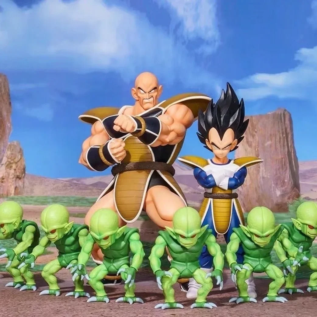 9CM Dragon Ball Z figura E Premio Grower Saibaiman PVC colección de figuras de acción modelo juguetes para niños regalos