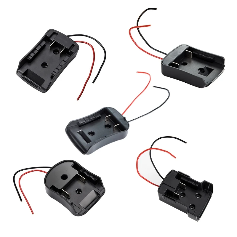 Wires DIY Power Tools Battery Dock Power Connector 18V-21V with Wires for Ride on for Ideal for Toy E-Bike Useful