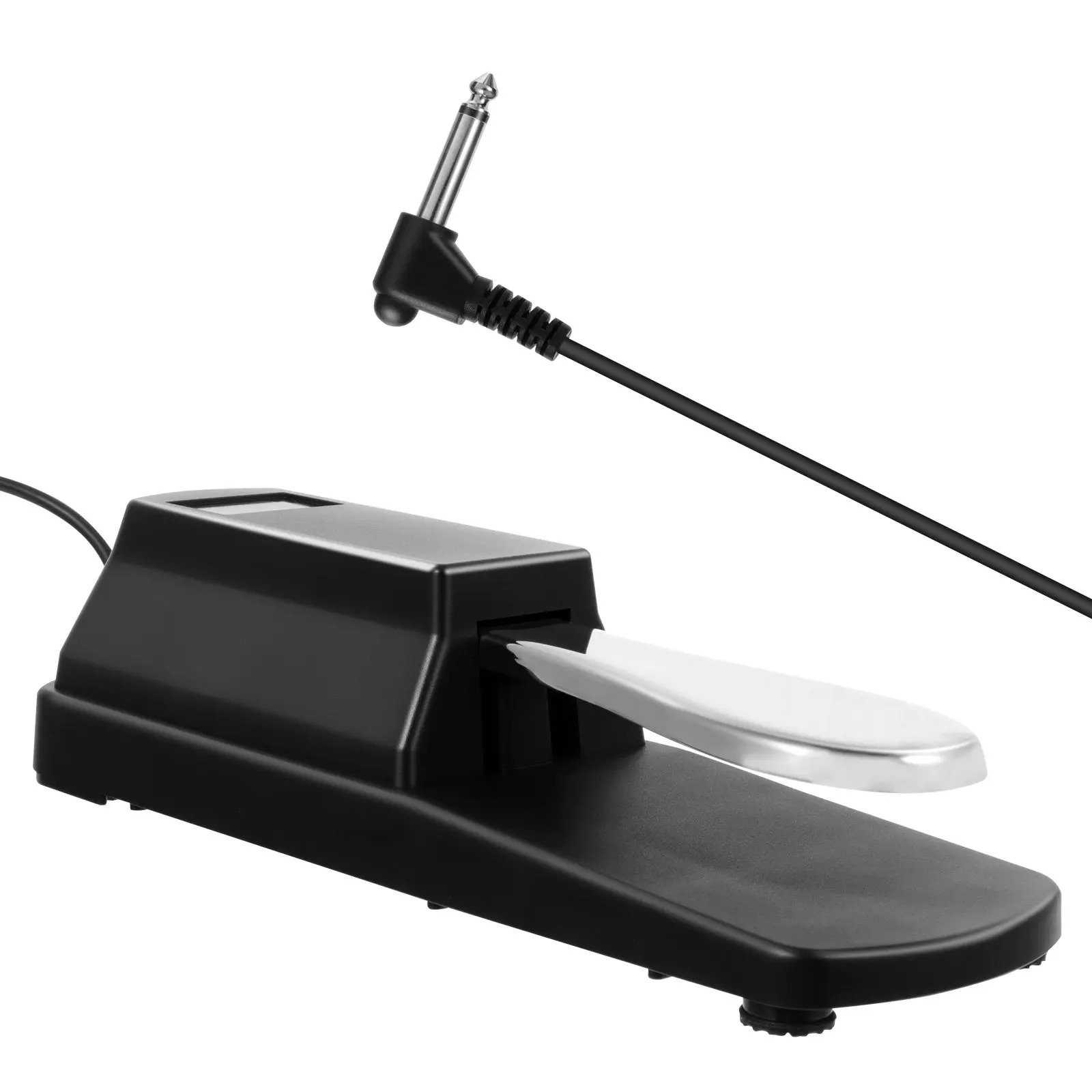 Sustain Pedal for Digital Pianos Electronic Keyboards Synthesizers Drums Piano-Style Foot Pedal Non-Skid Base Sturdy Structure
