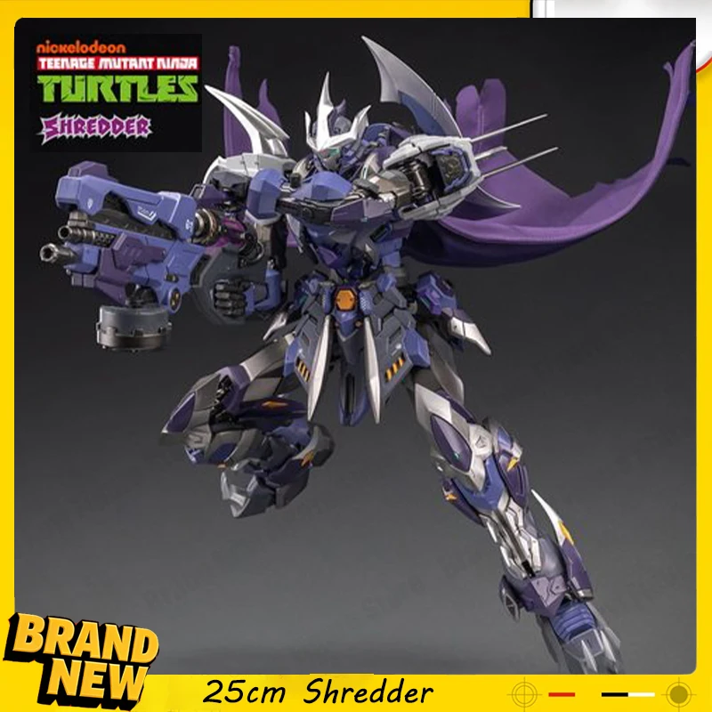 

Новые фигурки HEATBOYS Teenage Mutant Ninja Turtles Shredder из сплава, коллекционная модель FootClan HB0016, игрушки, подарки