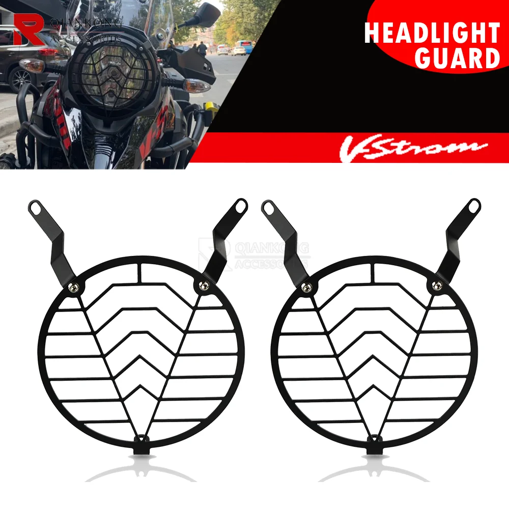 

For SUZUKI V-strom250 Vstrom 2025 Headlight Grill Protection Head Light Cover HeadLamp Grille Mesh Guard Covers V-strom DL250