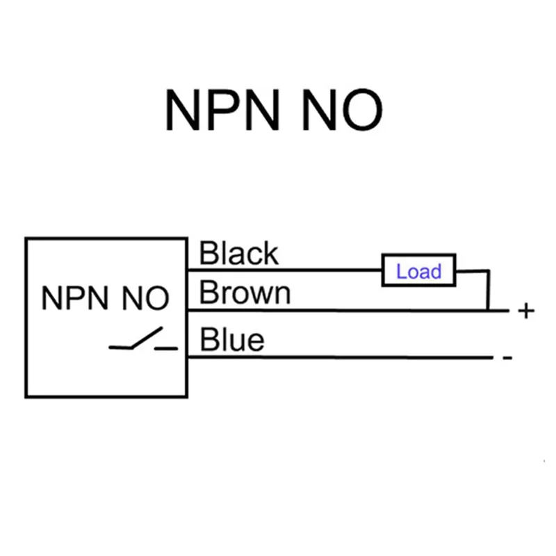 Sensore di prossimità induttivo ABNP SN04-N Interruttore di avvicinamento di rilevamento normalmente aperto NPN NO con staffa TL PL SN (confezione da 20)