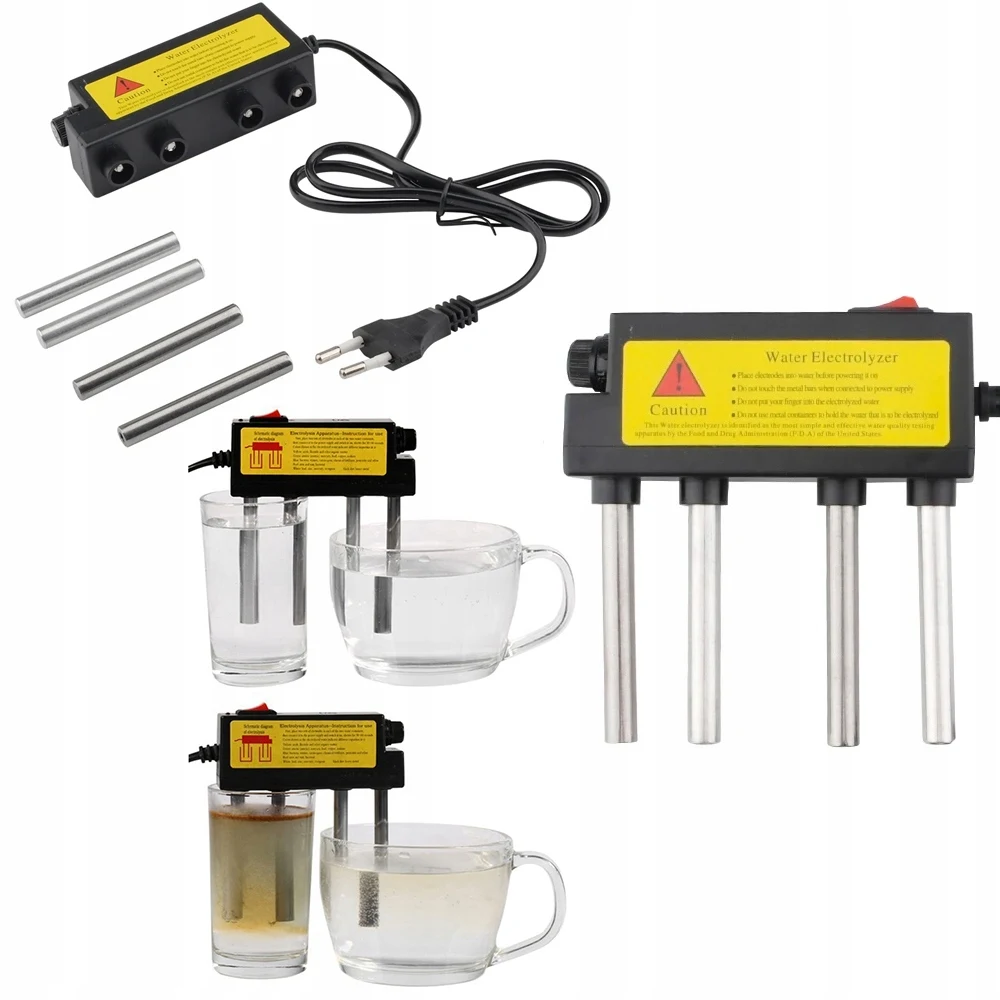 Rosfix Elektrolyseur 4 Elektrolyseur-Farbtester – Schnellprüfung der Wasserverschmutzung – Leistung 220/230 V