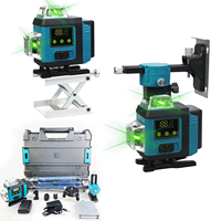 16 Lines 3D Laser Level green line Self Leveling 360 Horizontal And Vertical Super Powerful Laser level green Beam laser level