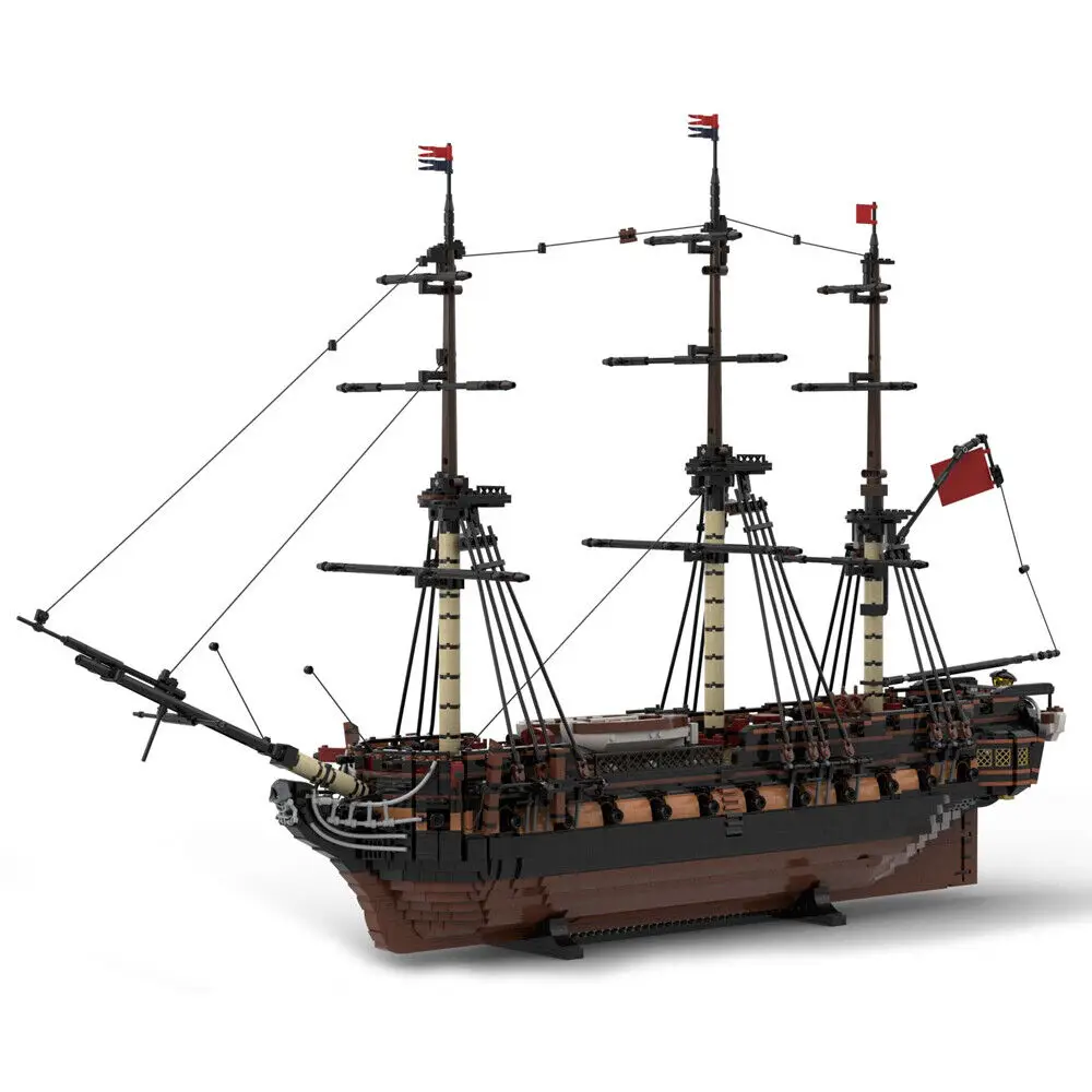 

UCS-Style Pirate's Heavy Frigate Ship Model Gift 5733 Pieces MOC Build