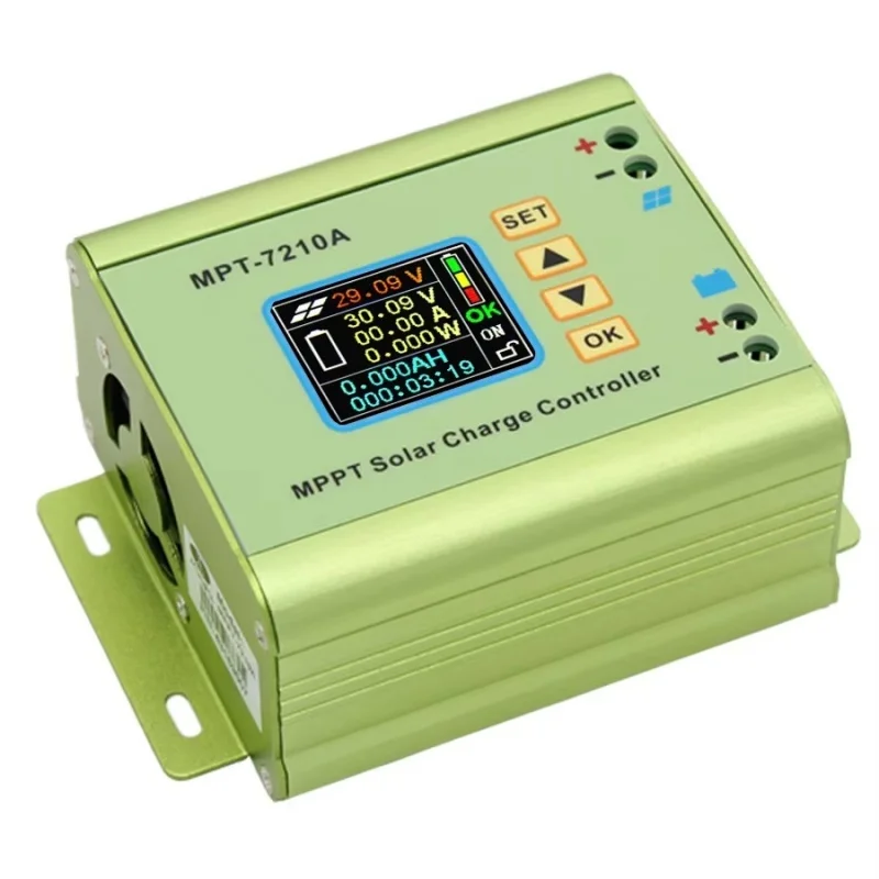 

Busbyr MPT-7210A mppt controller solar battery charger panel digital control boost voltage module charge 24V/36V/48V/60V/72V