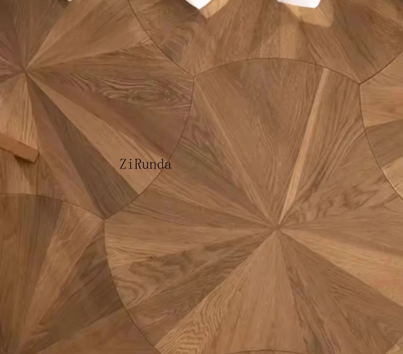 نسخة مخصصة من أرضيات البلوط الأبيض، باركيه خشبية فاخرة صديقة للبيئة مقاس 15 مم، بلاط خشبي حديث هندسي