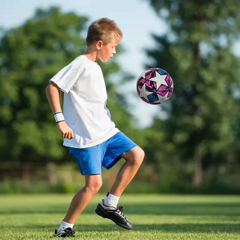 Professional Seamless PU Soccer Ball Size 4 & Size 5 Waterproof Outdoor Lawn Match Training Footbal