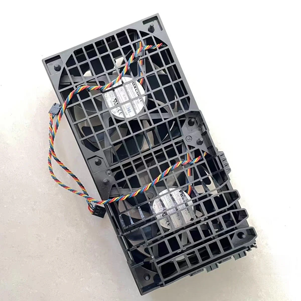 Original FOR Dell Precision T3500 T5500 HW856 CP232 0CP232 0HW856 WorkStation Front Dual Fan Cooling Assembly Dual Cooling Fan