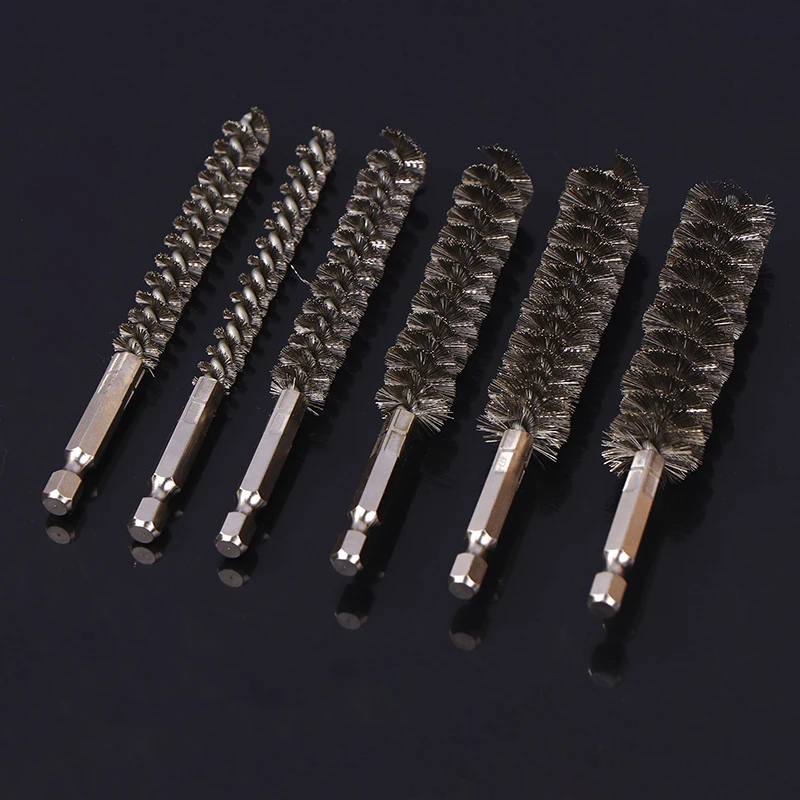 1PC Drill Bore Cleaning Brush 1/4 \