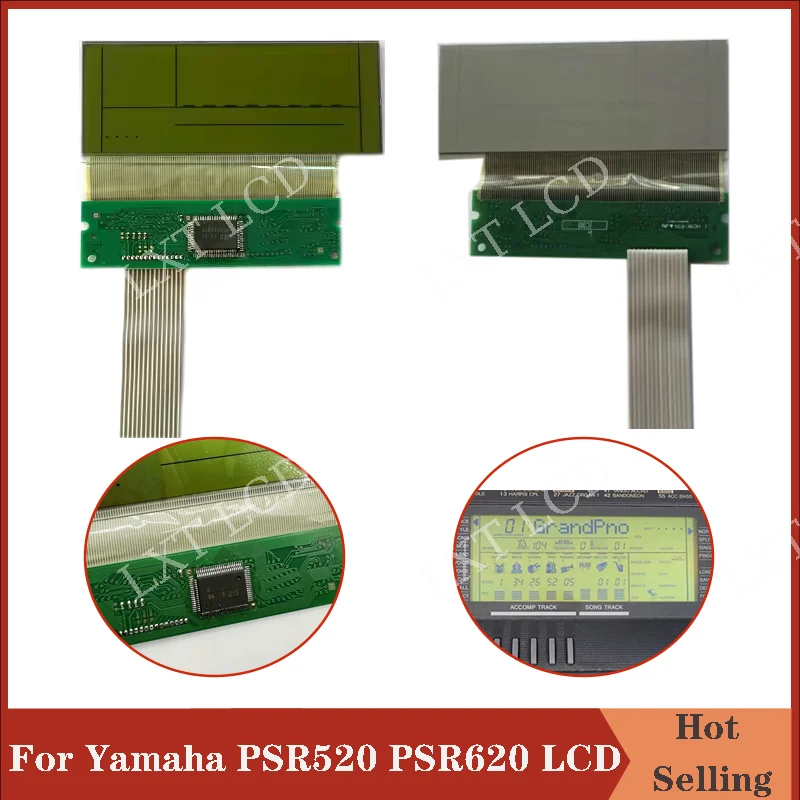 

Orginal LCD Dislay Sreen Panel For Yamaha PSR520 PSR620 PSR-520 PSR-620 Digital Piano Replacement Part