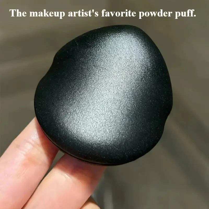 1/2/3pcs Dual-Sided Leather Makeup Sponge Puff Not Eat Foundation Powder Puff Dry Wet Dual-use Soft Water Drop Air Cushion Puffs