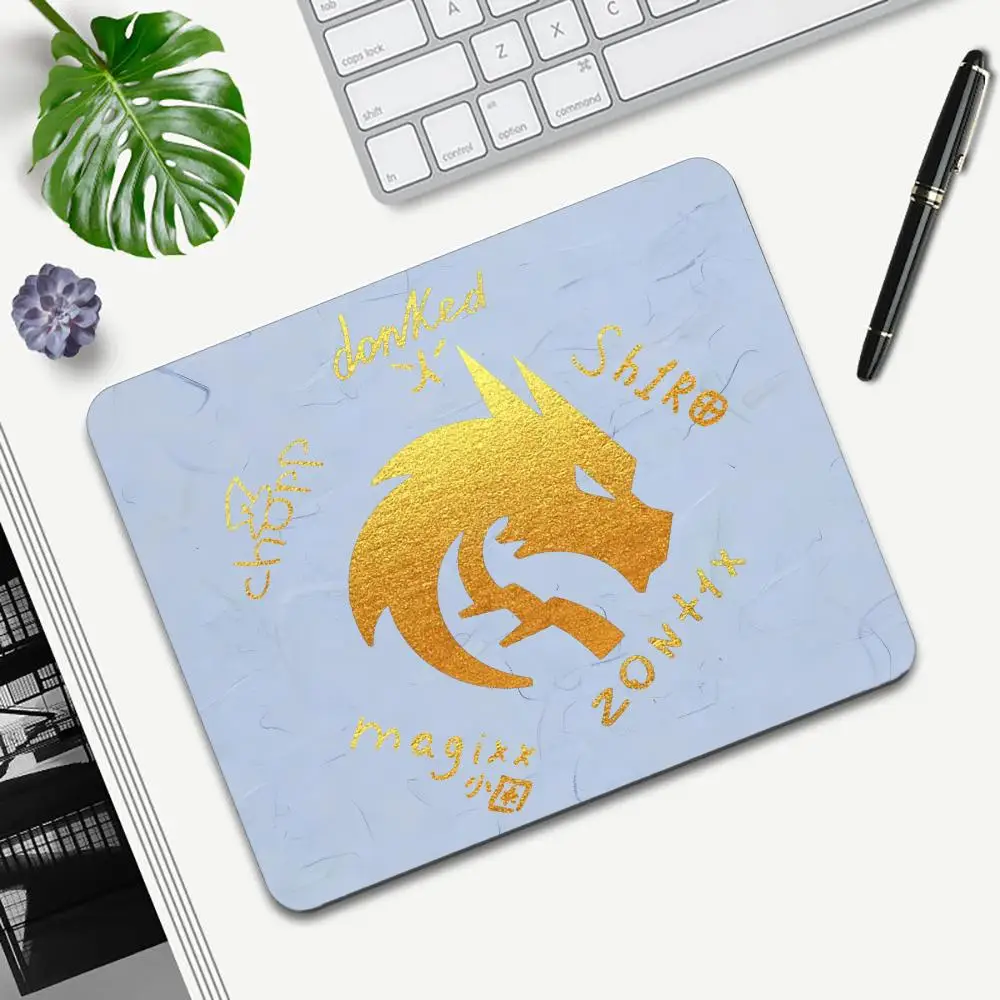 Major champion Team SpiritS Mouse Pad Cartoon rubber Small mouse pad desktop computer office keyboard e-sports ROGs game