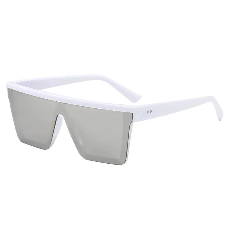 Fashion Conjoined Large Frame Sunglasses Vintage Oversized  display picture 1
