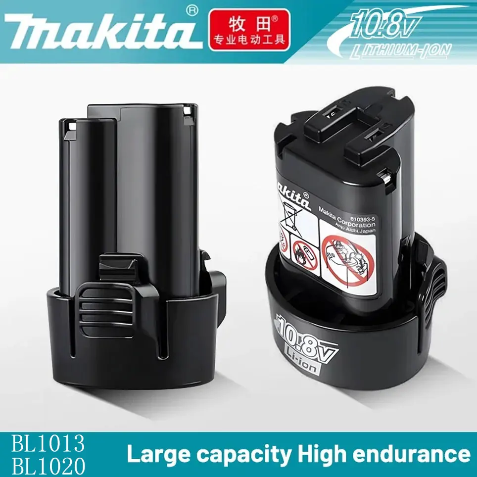 

100% Original Makita 10.8V BL1013 BL1020 BL1030Rechargeable Power Tools li-ion Battery Replacement TD090D DF030D LCT203W tools