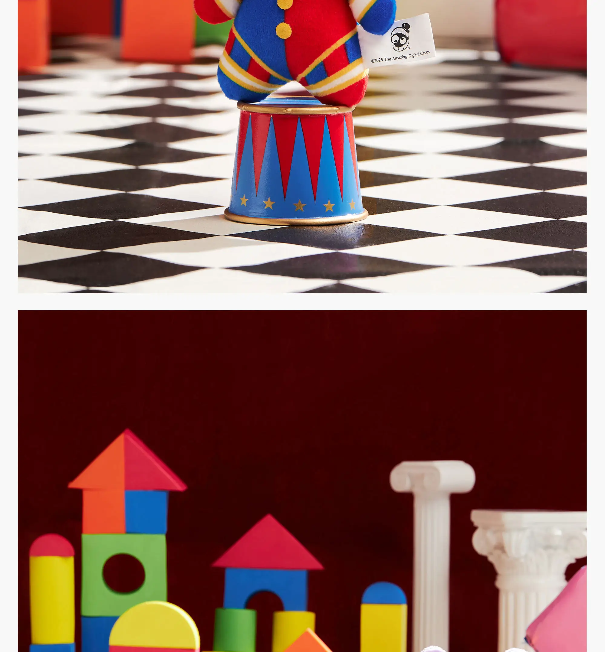 Neuer Originaler The Amazing Digital Circus Plüsch-Cartoon Pomni Jax Ragatha Stofftier-Plüsch-Rucksackanhänger Schlüsselanhänger Spielzeug Mädchen-Geburtstagsgeschenk – Detail 6