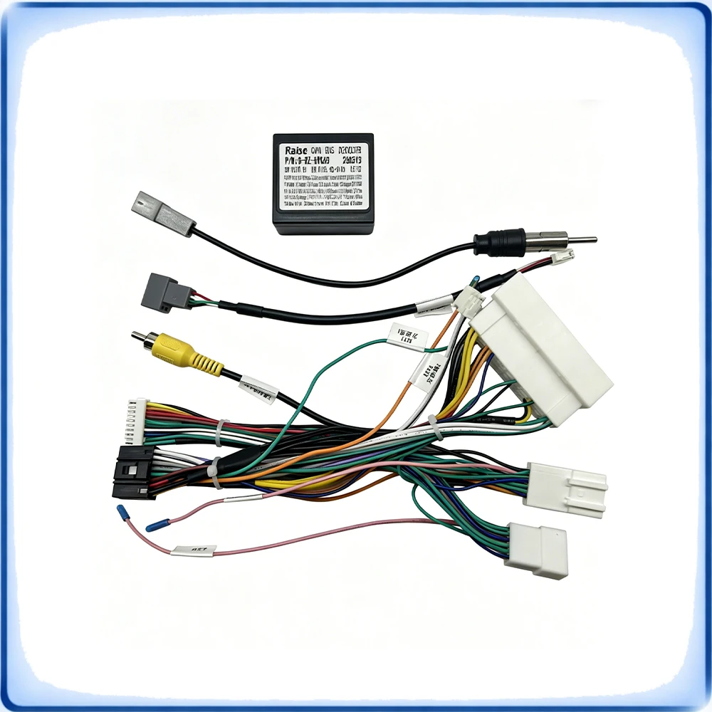 

Car Radio Wiring Harness with CANBUS Decoder for Hyundai Sonata 9 2018 Plug and Play Adapter