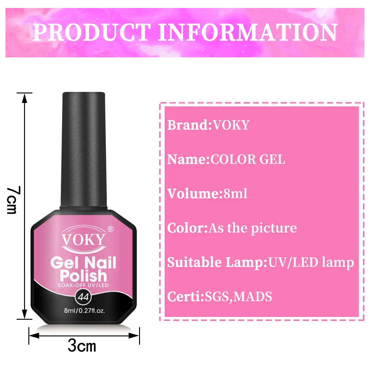 مجموعة غراء أظافر جل مكونة من 6 قطع، ملونة للنساء، مقاومة للاهتراء، ليس من السهل أن تتلاشى، منزل مشبع للغاية، يمكنك صنعها بنفسك، أظافر قابلة للإزالة