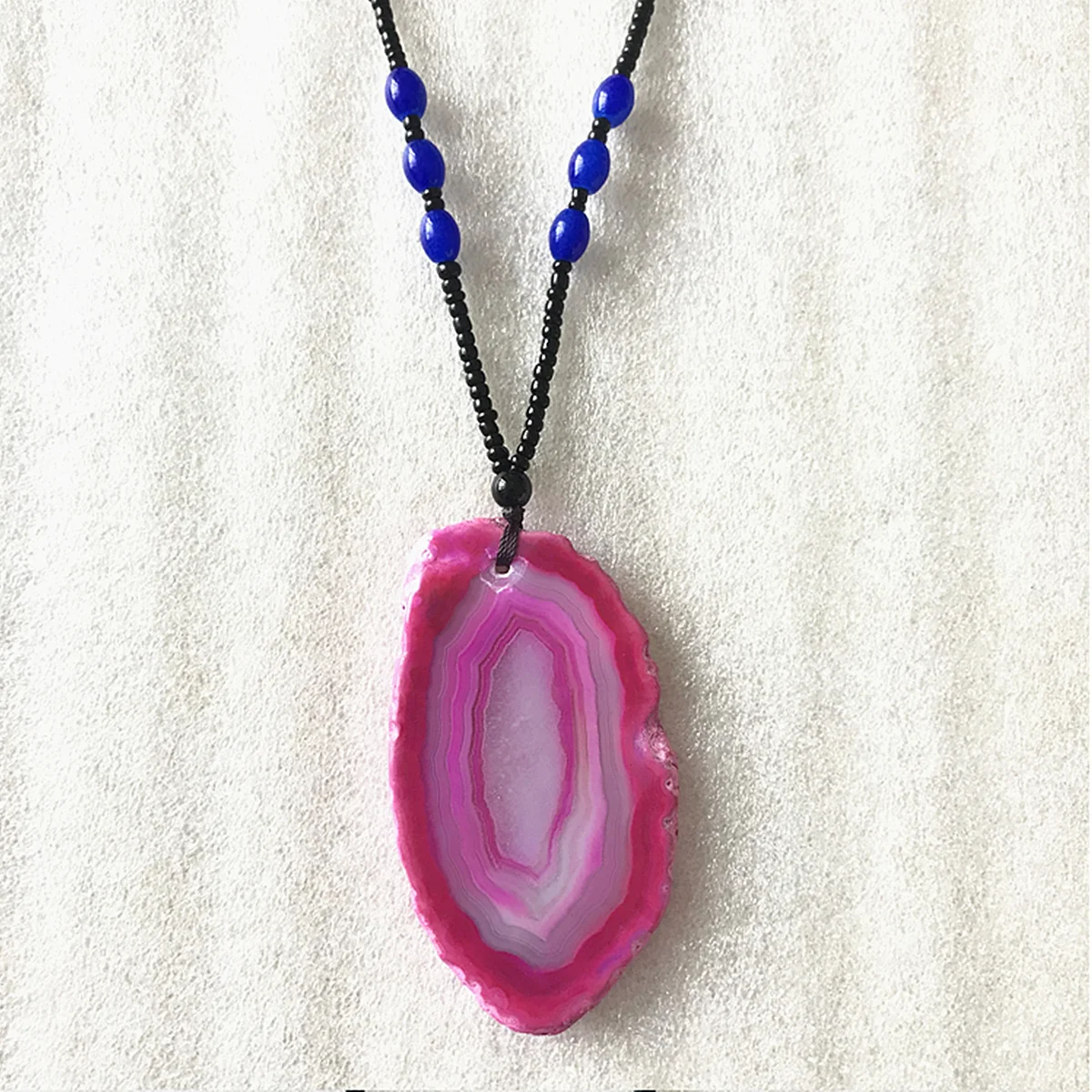 

9Pcs Natural Brazil Agate Slices Colorful Gemstone Ornaments Wind Chime Pendants Sweater Chain Accessories Natural Agate Slices