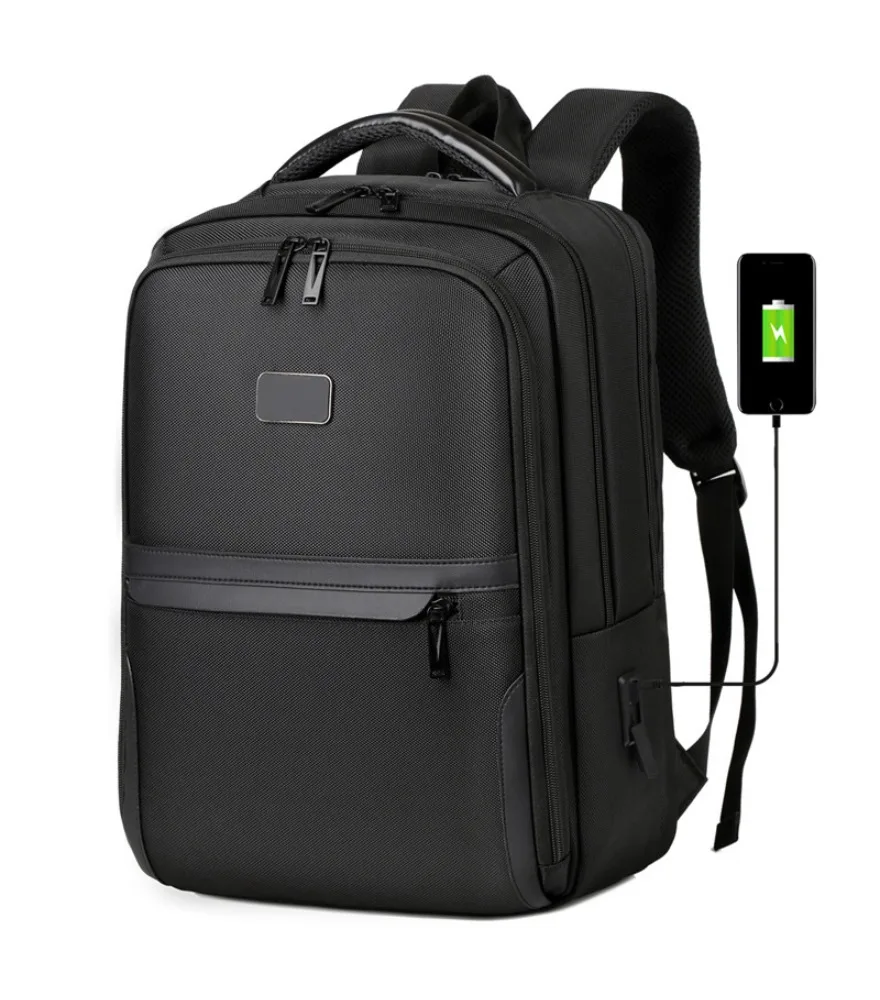 Backpack Water-proof Oxford Cloth Large Capacity Business Backpack Backpack Men's Commuter