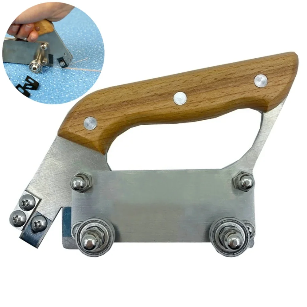 PVC Plastic Floor Slotting Machine Wheel Slotted Manually Slotted Knife Vinyl Floor Grooving Machine Hand Tools