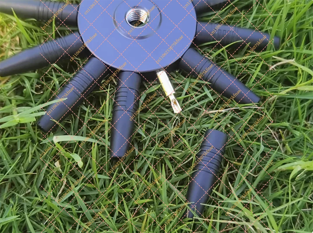 Ground Radial Plate for MA-12 Portable HF Antenna - High-Efficiency Grounding System for Shortwave Communication