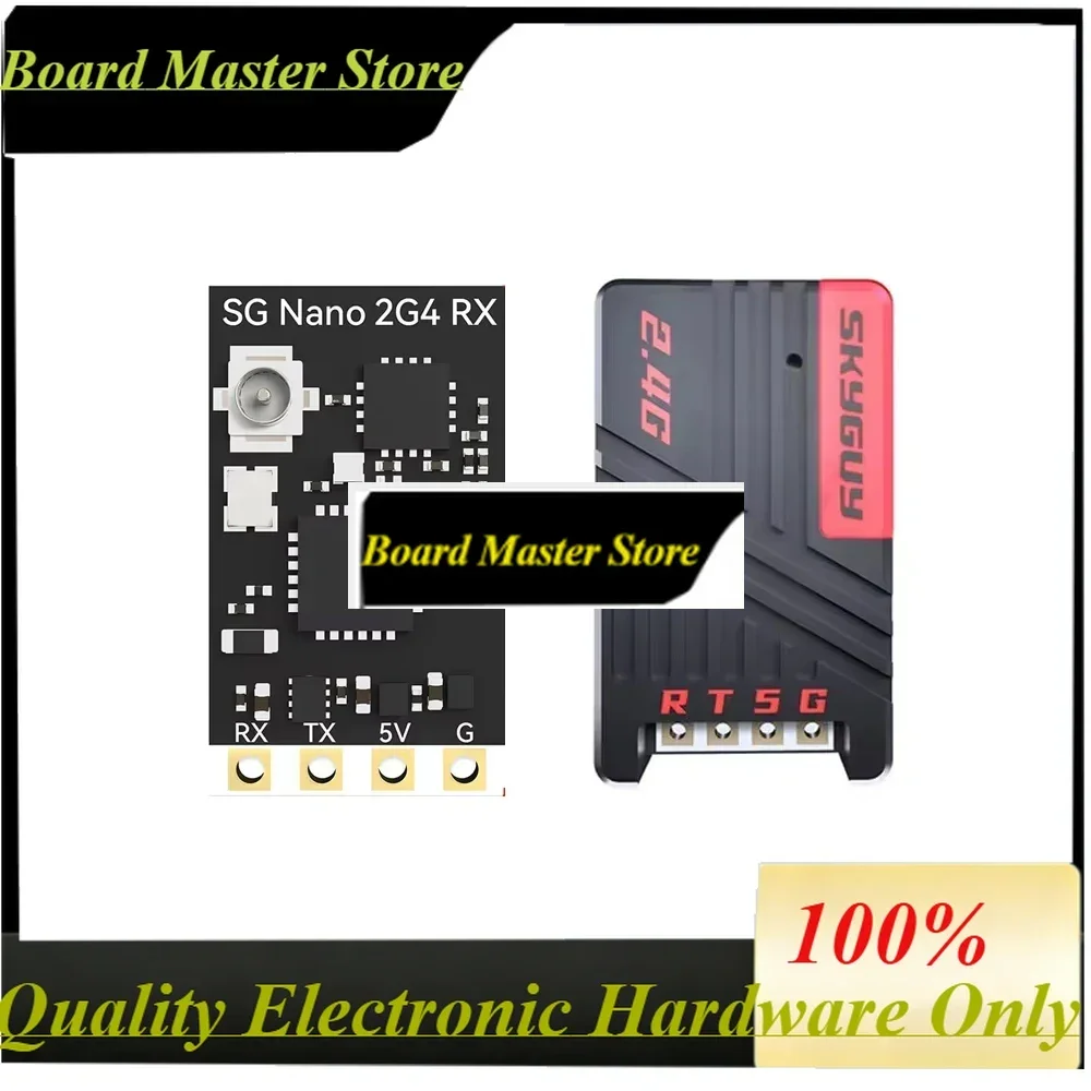 BoMaSSkyGuy Max ExpressLRS FPV Receiver RunCam 2.4G 1W For Multirotor Fixed Wing DIY Parts