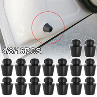 Car Door Rubber Buffer Protector Auto Body Trunk Shock Absorbing Gasket Pads Anti-collision Dampers Sticker Block Replacement