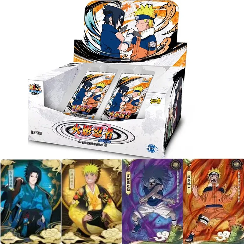 Tarjetas Originales KAYOU de Naruto, Capítulo del Arreglo 8: El Capítulo de la Batalla, Edición Limitada de Lujo, Personajes de Anime, Regalos y Juguetes