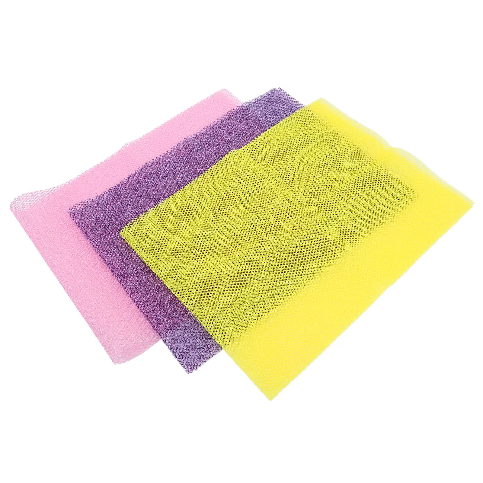 

3 шт. африканских мочалок-губок для душа, отшелушивающих полотенец для тела, для гладкой кожи, принадлежности для купания