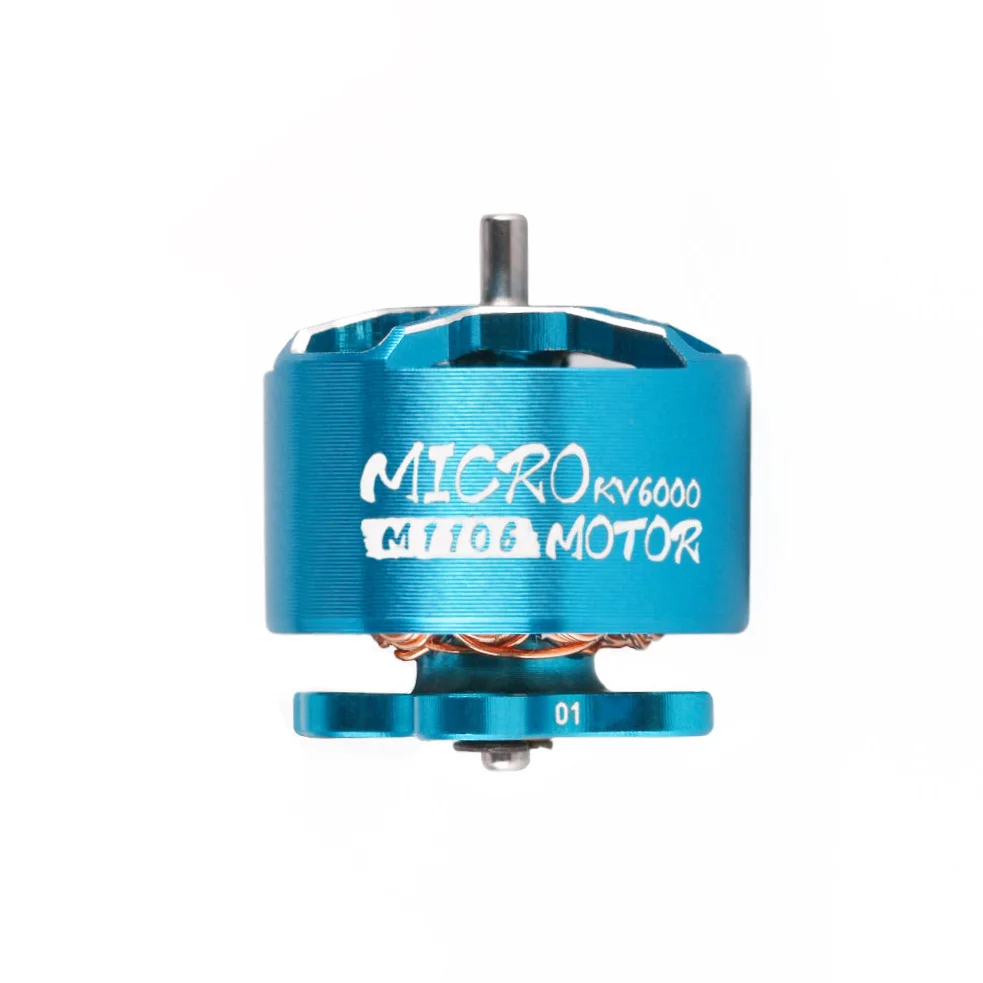 M1106 6000KV 3S-4S High-Power FPV Brushless Metal  Motor IP55 Waterproof Long Range 214W for RC Multirotor Airplane