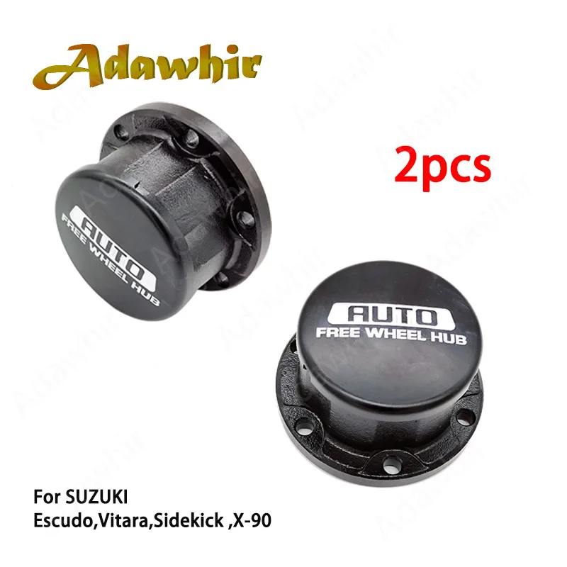 2pcs Locking Hubs For SUZUKI Vitara Escudo Sidekick X-90 Automatic Locking Hubs 43810-60A20 4381060A10