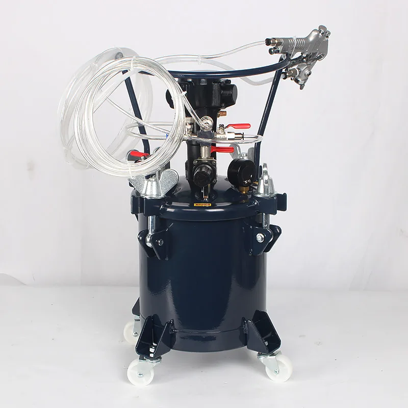 HVLP Paint Sprayer, 10-60L Stainless Steel Tank, Car Painting, Decorating, Aluminium Alloy, Adjustable Pressure, High Efficiency