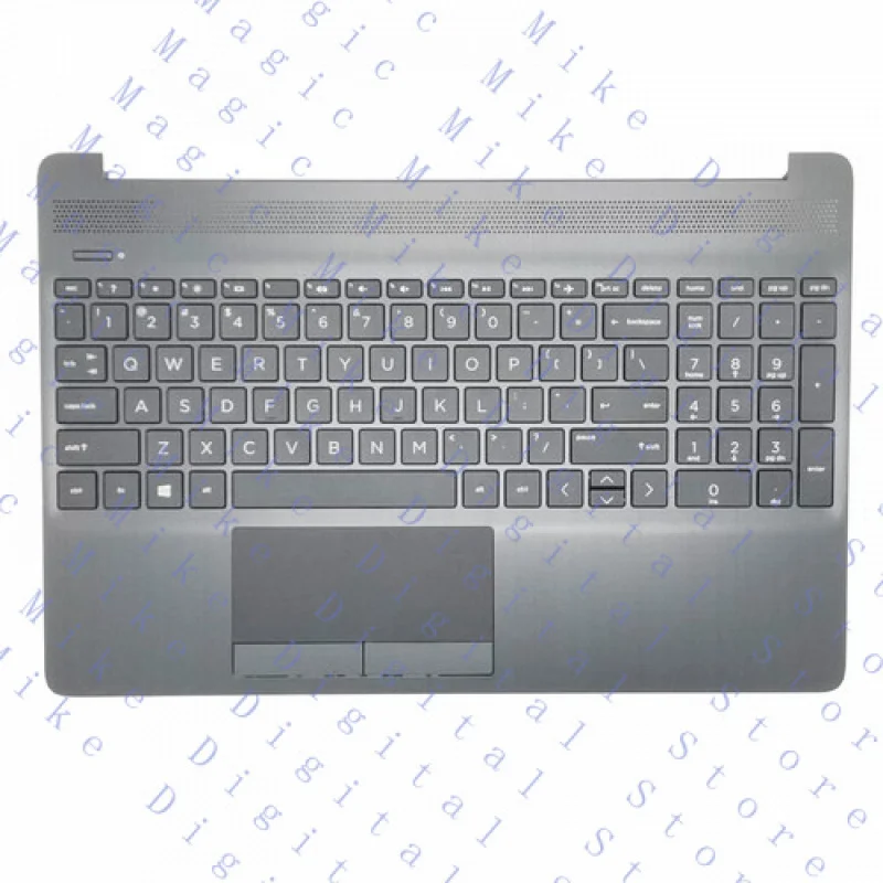 

UU Palmrest w/Backlit Keyboard for HP 15-DW TPN-C139 15S-DU 15S-DY Wire-drawing