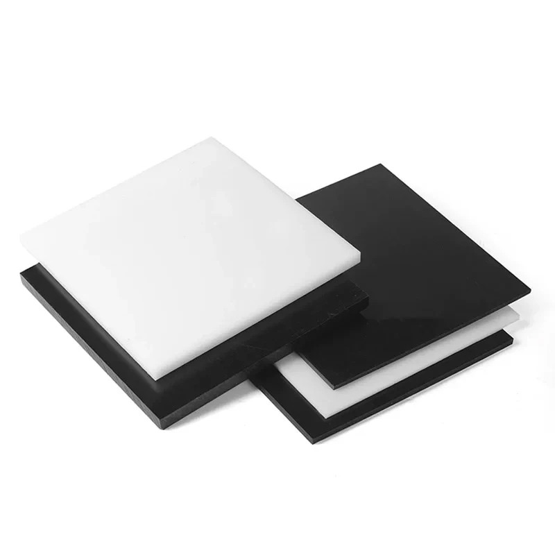 Antistatic POM Sheet, 2-30mm Thick Hard Plastic Polyoxymethylene Plate Industrial Parts