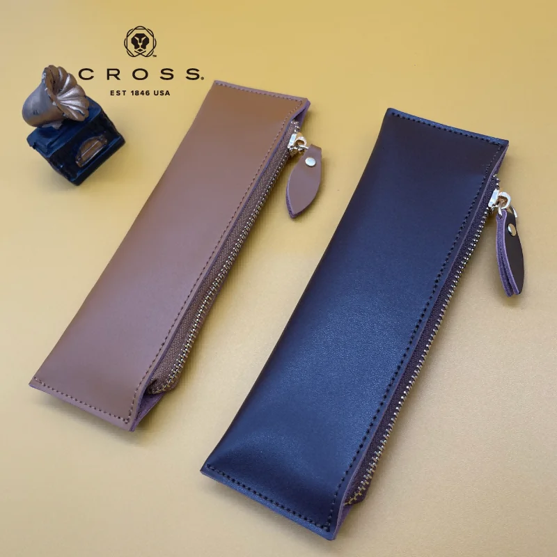 Cross/Kaoshi Pencil Bag Student Stationery Box Stationery Bag Large Capacity Canvas Simple Ins High Value