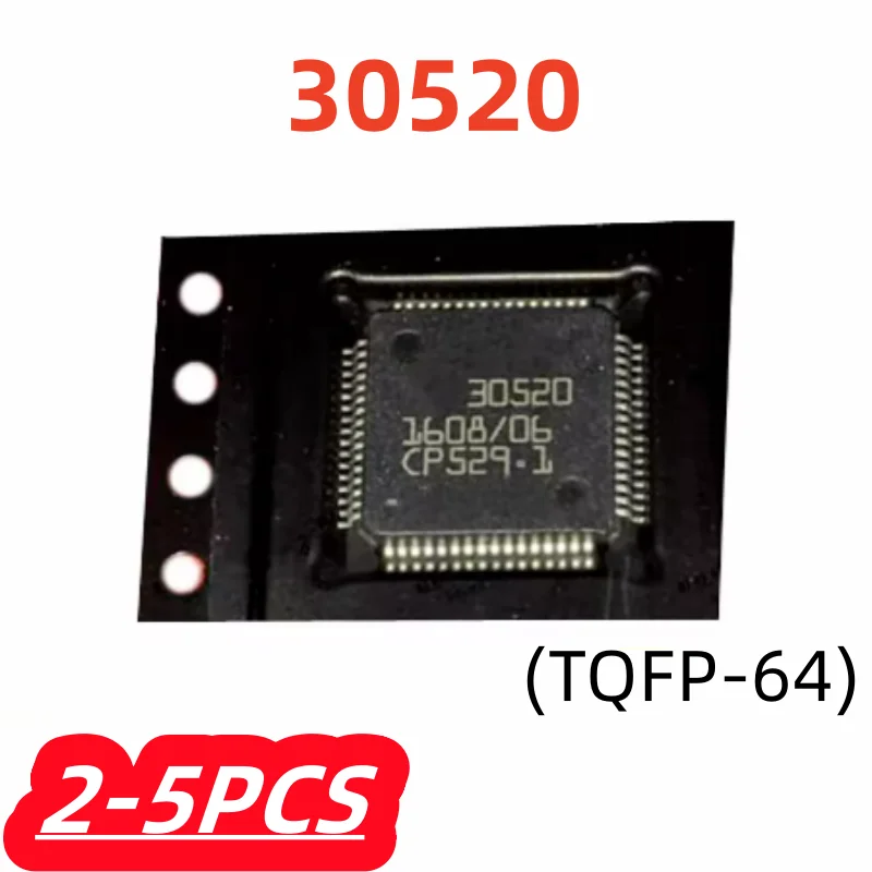 2-5Pcs/lot 100% New 30520 TQFP64 Automotive Chip Diesel Computer Board fuel injection Control driver IC Chip Original