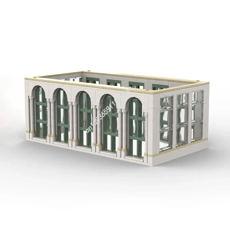 518PCS City Botanical Garden Extension (10bricks) For Set 21353 Modular Model Moc Building Blocks Stacking Bricks Creative