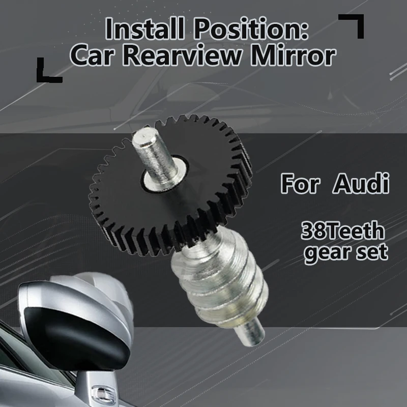 

AZGIANT For Audi Q2 8Y GA/Q3 F3 RS/Q5 8R SQ5/Q7 4L 4LB/Q8 4M Car Power Folding Mirrors Module inner gear accessories best match