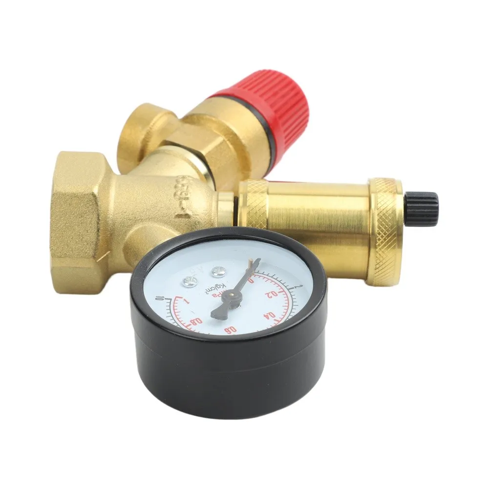 Sophisticated Brass Boiler Safety Kit with Comprehensive Features for Optimal Performance in Heating Applications