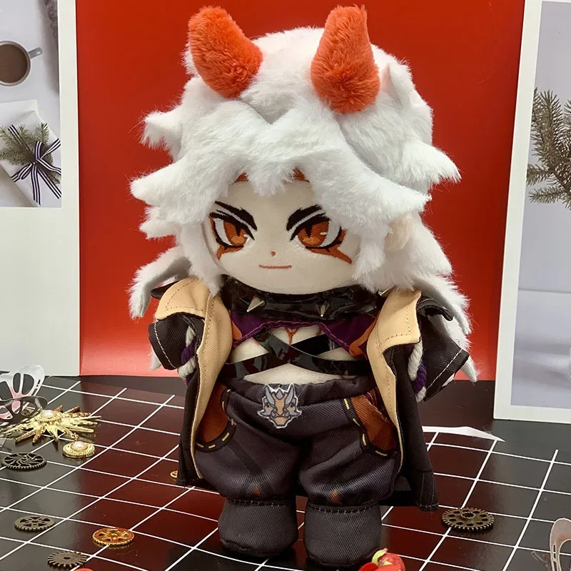 

Genshin Impact Plush Toys Gorou Arataki Itto Cosplay Plushie Dolls Soft Stuffed Dress Up Toy Soft Stuffed Decor Kids Gifts