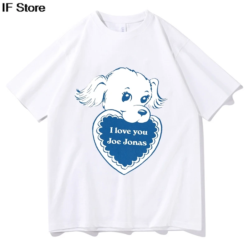 Homens Mulheres Impressão Gráfica Joe Jonas Heart By Heart Meme Camisetas Tee 100% Algodão Camisetas Puro Algodão Roupas de Verão Streetwear