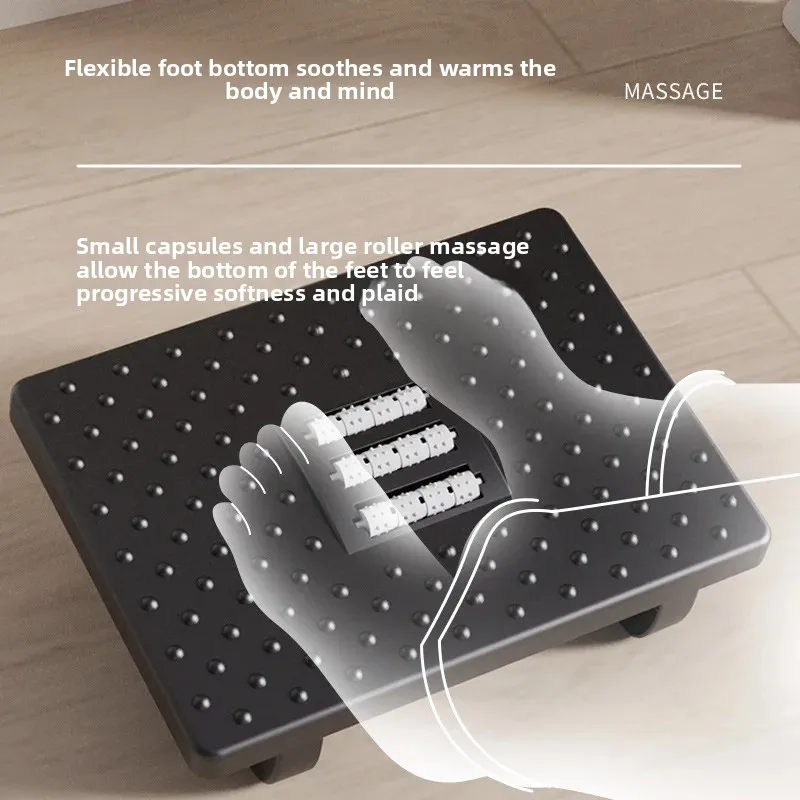 Office footstool, footstool, table cushion, footstool, foot pedal, anti warping leg pedal, footstool placement, footrest