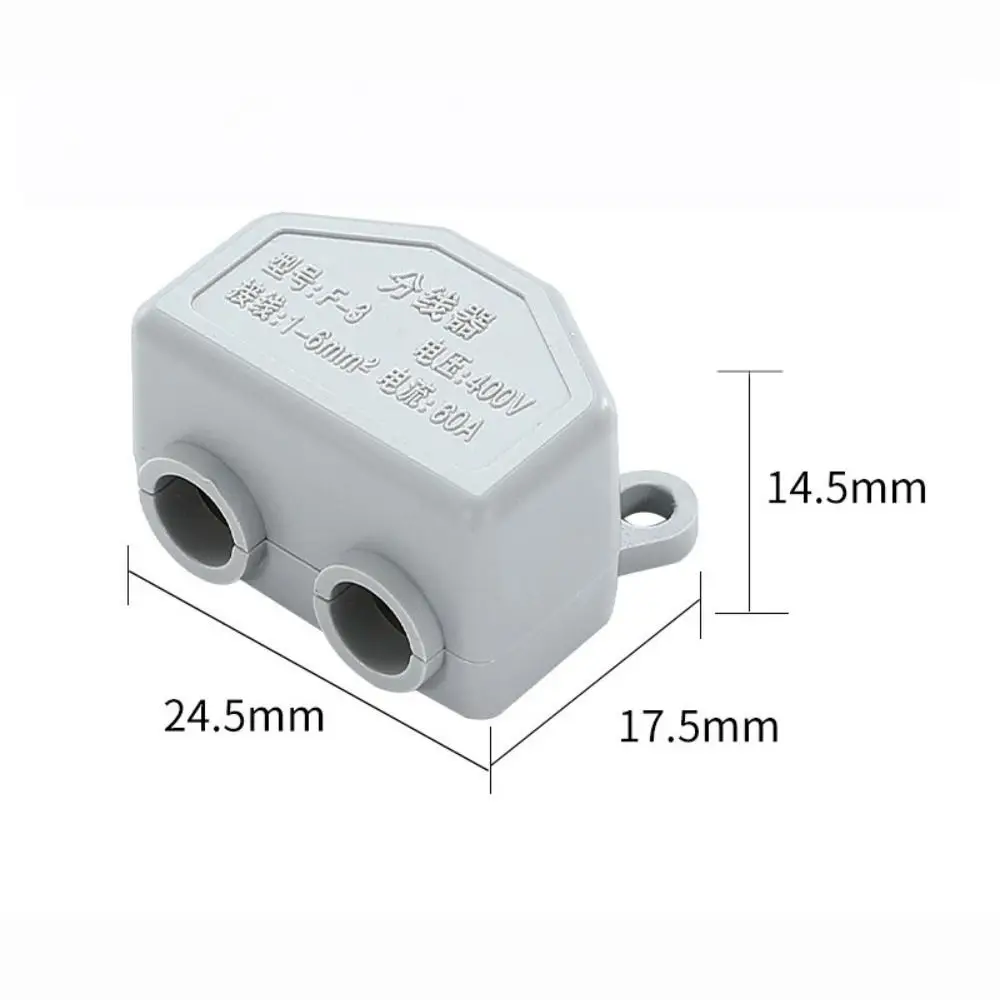 Quick Electrical Cable Splice High Power High Power Splitter Conductor Brass Quick Terminal Block Fast Connector Electrical