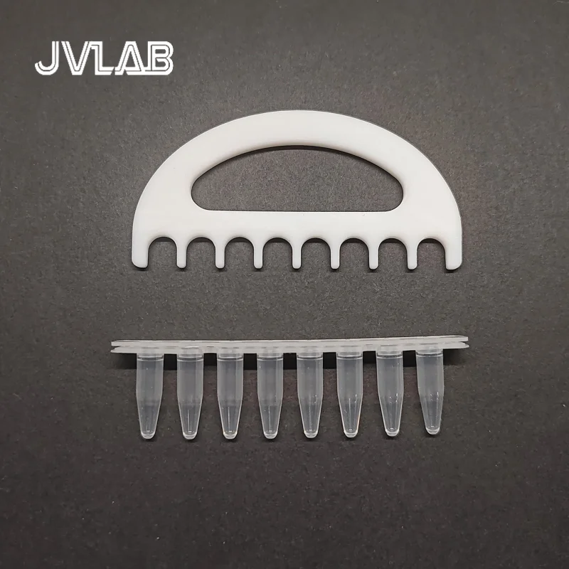 Ouvre-bouchon à 8 tubes en résine PCR, ouvre-bouchon de Tube, stockage pratique, opération facile et rapide, capuchon manuel ouvert JVLAB ​