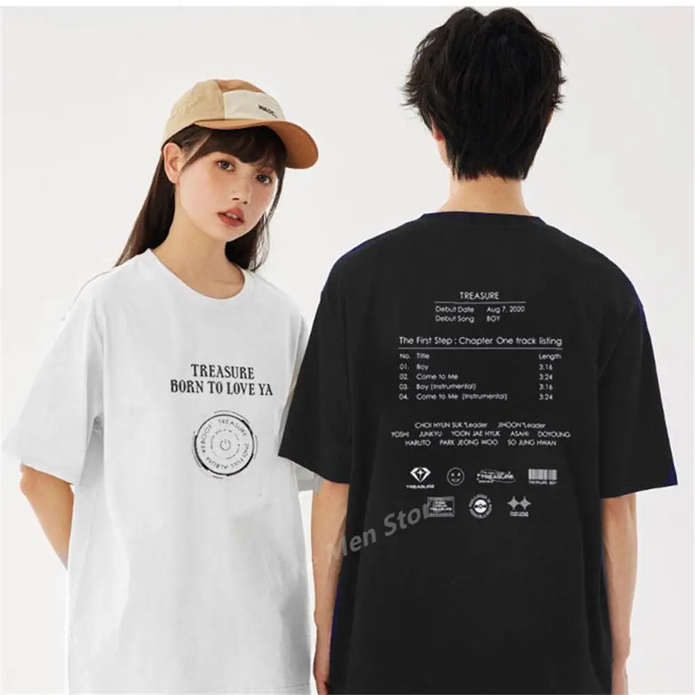 (Uniqlo) TREASURE Couple Tshirt UT Find Your TREASURE T-shirt Men Cotton T-shirt Top Summer Women Cotton T-Shirt Men Clothing