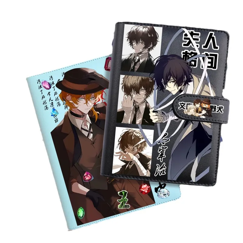 Bungo Stray Dogs Nakajima Atsushi dazai osamu Nakahara Chuuya Cartoon Anime Peripheral Notebook Personality Creative Notebook